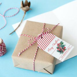 Etiquetas Para Regalos Nombre personalizado desde y hacia | Navidades Can