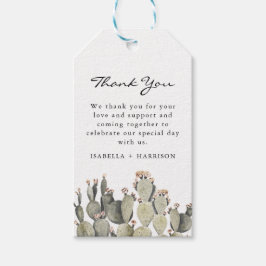 Etiquetas Para Regalos Norah - Pear Pear Pear Cactus Watercolor