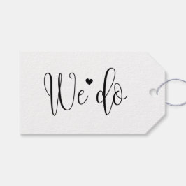 Etiquetas Para Regalos Nosotros lo hacemos. Agradecimiento de boda en gui