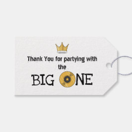 Etiquetas Para Regalos Notorious Big ONE 1er cumpleaños Gracias