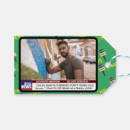 Etiquetas Para Regalos Novedades de 40 años en la televisión 50° 60°