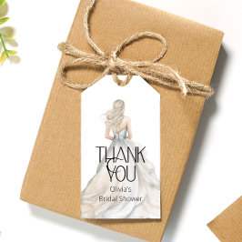 Etiquetas Para Regalos Novia Boda Gown Bridal Shower