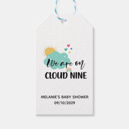 Etiquetas Para Regalos Nube Nueve Baby Shower