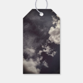 Etiquetas Para Regalos Nubes de metal