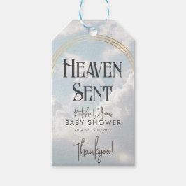 Etiquetas Para Regalos Nubes del Cielo Enviadas por el Cielo Arco Boho Fi