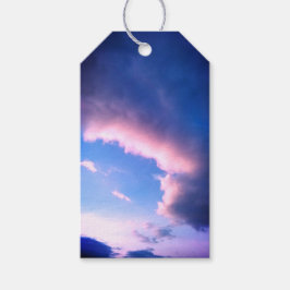 Etiquetas Para Regalos Nubes rosadas
