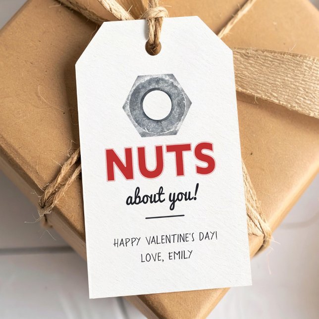 Etiquetas Para Regalos Nueces sobre ti con El día de San Valentín de nuec (Subido por el creador)