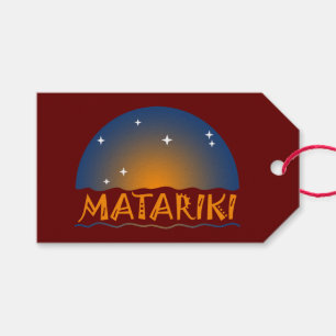 Etiquetas Para Regalos Nueva Zelanda Siete Hermanas Maori MATARIKI 1b