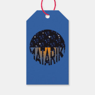 Etiquetas Para Regalos Nueva Zelanda Siete Hermanas Maori MATARIKI 2c