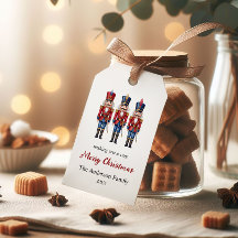 Nuez de Navidad personalizada roja