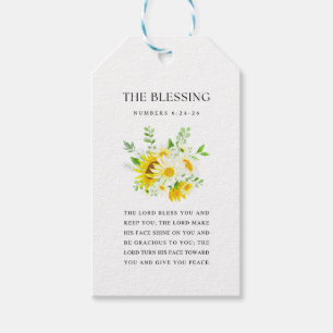 Etiquetas Para Regalos Números 6:24-26 El Señor te bendiga y te guarde