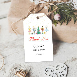 Etiquetas Para Regalos Nutcracker Navidad Gracias