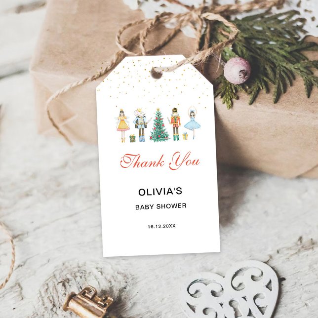 Etiquetas Para Regalos Nutcracker Navidad Gracias (Subido por el creador)