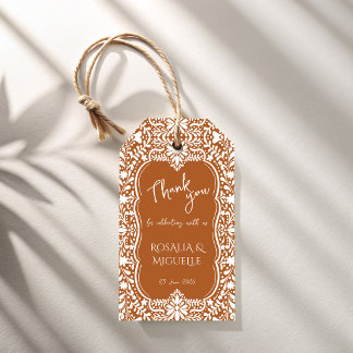 Etiquetas Para Regalos obsequio de boda de terracota Talavera mexicana