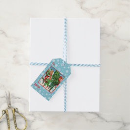 Etiquetas Para Regalos Obteniendo el árbol de Navidad