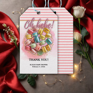 Etiquetas Para Regalos Oh bebe French Patisserie Baby Shower