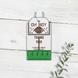 Etiquetas Para Regalos Oh Boy Football Baby Shower