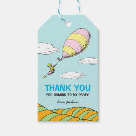 Etiquetas Para Regalos ¡Oh, los lugares a los que irá! - Primer cumpleaño