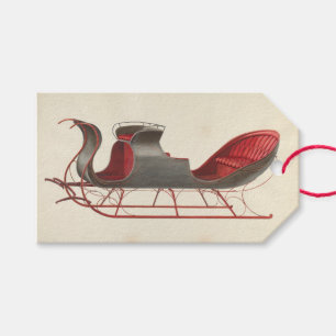 Etiquetas Para Regalos One Horse Open Sleigh - Fred Weiss