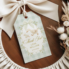 Etiquetas Para Regalos One Silly Goose Birthday party Thank you