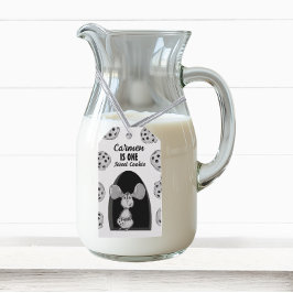 Etiquetas Para Regalos One Sweet Cookie Mouse First Birthday