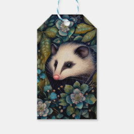 Etiquetas Para Regalos Opossum en los azulejos