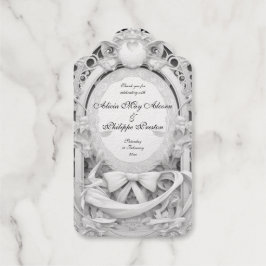 Etiquetas Para Regalos Opulenta invitación a bodas de Motif Atelier,