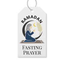 Oración de ayuno de Ramadán Mujer Hijab Gráfico Is