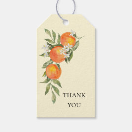 Etiquetas Para Regalos Orange Themed Bridal Shower Favor Gift Tag
