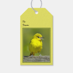Etiquetas Para Regalos Orchard Oriole - Foto original