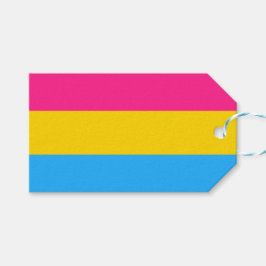 Etiquetas Para Regalos Orgullo Pansexual (Bandera Pan)