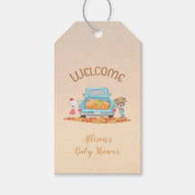 Osos de Otoño Calabazas en Camioneta Personalizada