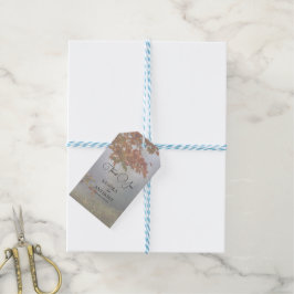 Etiquetas Para Regalos Otoño deja a un Boda ruso