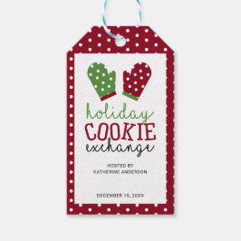 Etiquetas Para Regalos Oven Mitts Navidades Fiestas de Holiday Cookie Exc