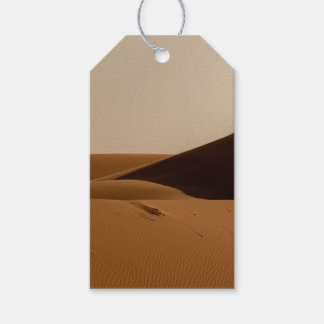 Etiquetas Para Regalos Paisaje del desierto de las dunas de arena