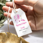Etiquetas Para Regalos Pajamas and Prosecco Bridal Shower Pink Watercolor<br><div class="desc">Add the perfect finishing touch to your party favors with this chic “Pajamas & Prosecco” bridal shower favor tag. Featuring soft watercolor illustrations and stylish pink script, this design brings a fun yet elegant vibe to your celebration. Ideal for thank-you gifts, it creates a cohesive and memorable look your guests...</div>