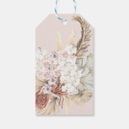 Etiquetas Para Regalos Pampas Dried Grass Floral Corporate