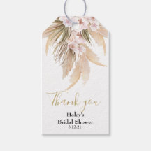 Pampas Grass and Orchid Moda Bridal Shower
