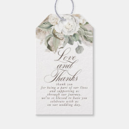 Etiquetas Para Regalos Pampas Grass Floral Boho Natural Gracias