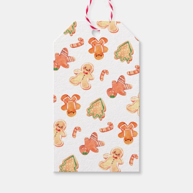 Etiquetas Para Regalos Pan de jengibre (Anverso)
