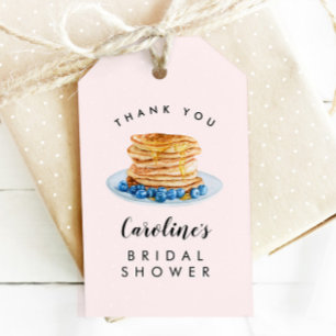 Etiquetas Para Regalos Pancake Rosa Bridal Shower Brunch Favorito Etiquet