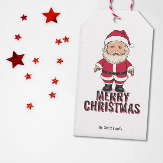 Etiquetas Para Regalos Papá Noel - Muñeca de Santon Navidad