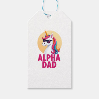 Etiquetas Para Regalos Papá Unicornio Divertido Laufey Hombres Día del Pa