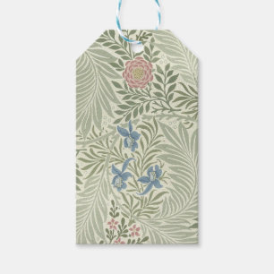 Etiquetas Para Regalos Papel pintado floral Larkspur de William Morris