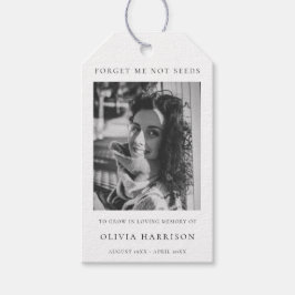 Etiquetas Para Regalos Paquete conmemorativo de semillas | Elegante Favor