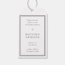 Paquete conmemorativo de semillas | Elegante regal