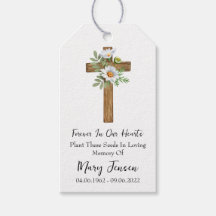 Paquete de semillas funerarias conmemorativas Dais