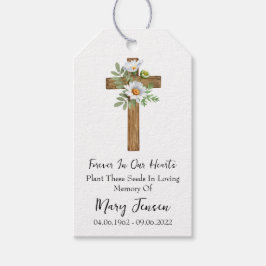Etiquetas Para Regalos Paquete de semillas funerarias conmemorativas Dais