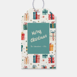 Etiquetas Para Regalos Paquetes de regalo para navidades Vintage