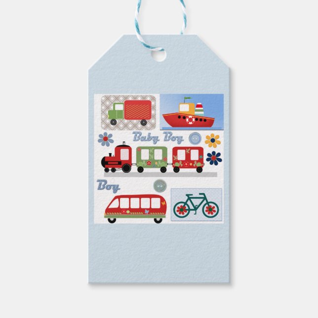 Etiquetas Para Regalos Para el niño (Anverso)
